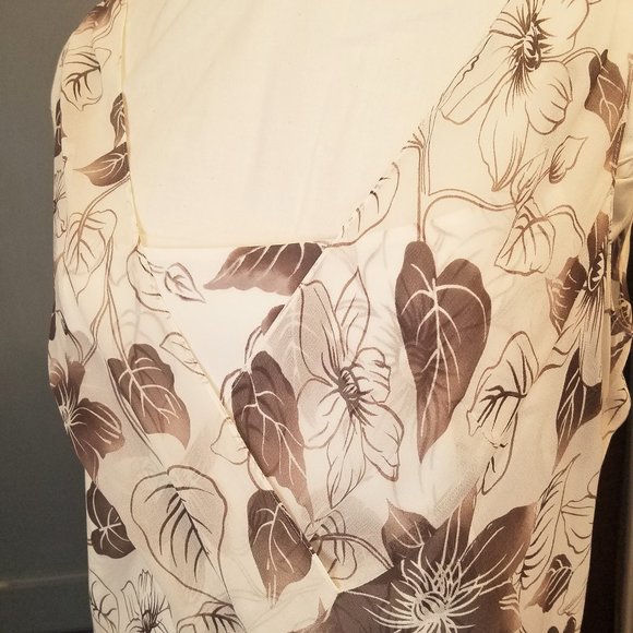 Ann Taylor Loft Floral Garden Party Dress Size 10 - Picture 5 of 11